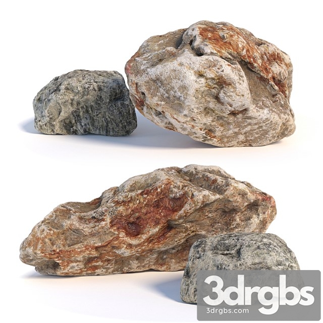 Stones 139 3dsmax Download - thumbnail 1