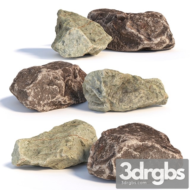 Stones 140 3dsmax Download - thumbnail 1