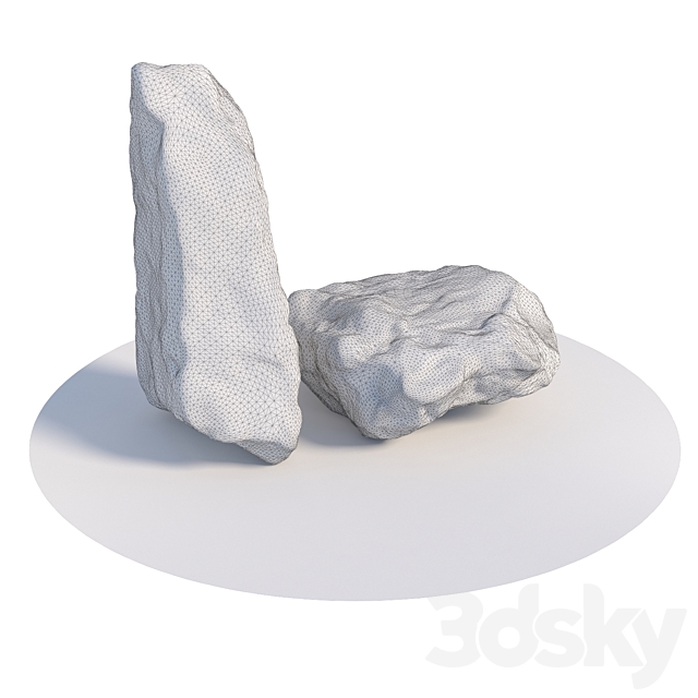 Stones 142 3DSMax File - thumbnail 4