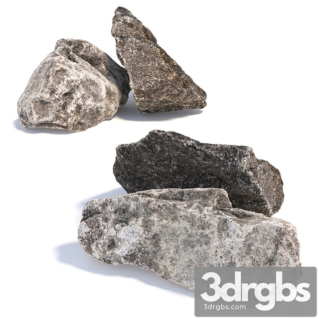 Stones 233 3dsmax Download - thumbnail 1