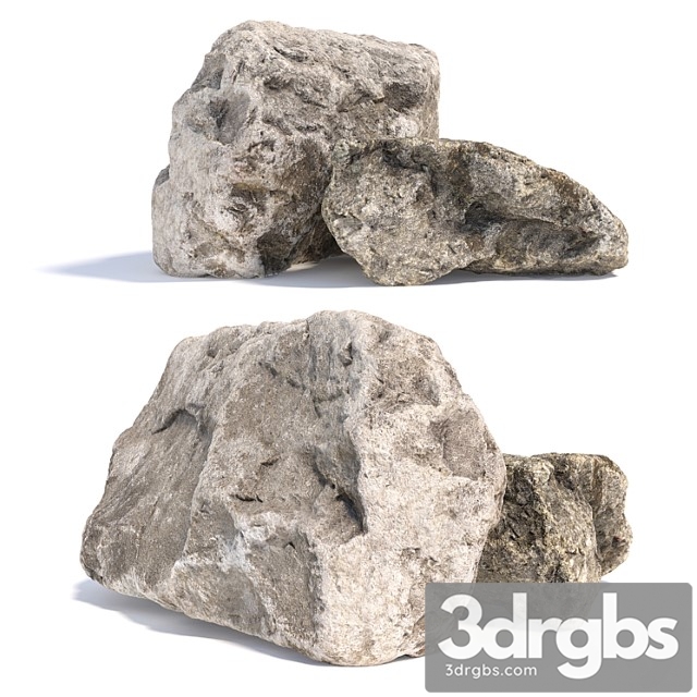 Stones 234 3dsmax Download - thumbnail 1