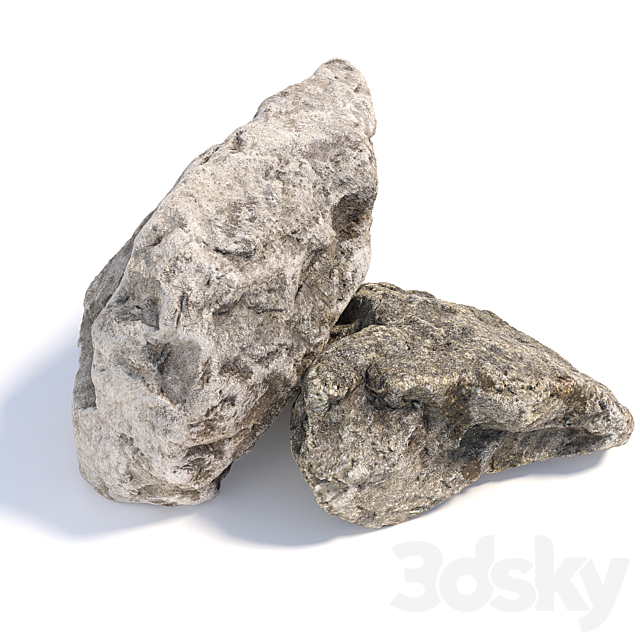 Stones 234 3DSMax File - thumbnail 2