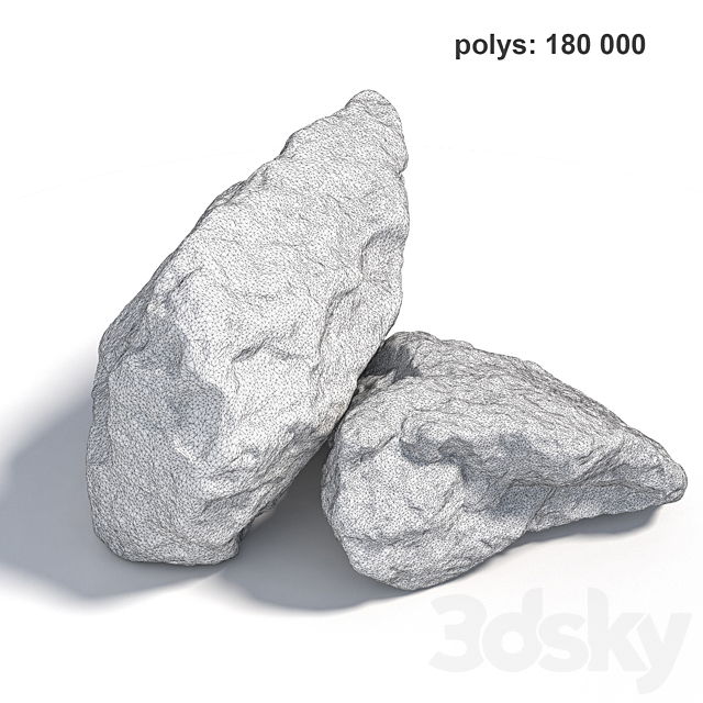 Stones 234 3DSMax File - thumbnail 5