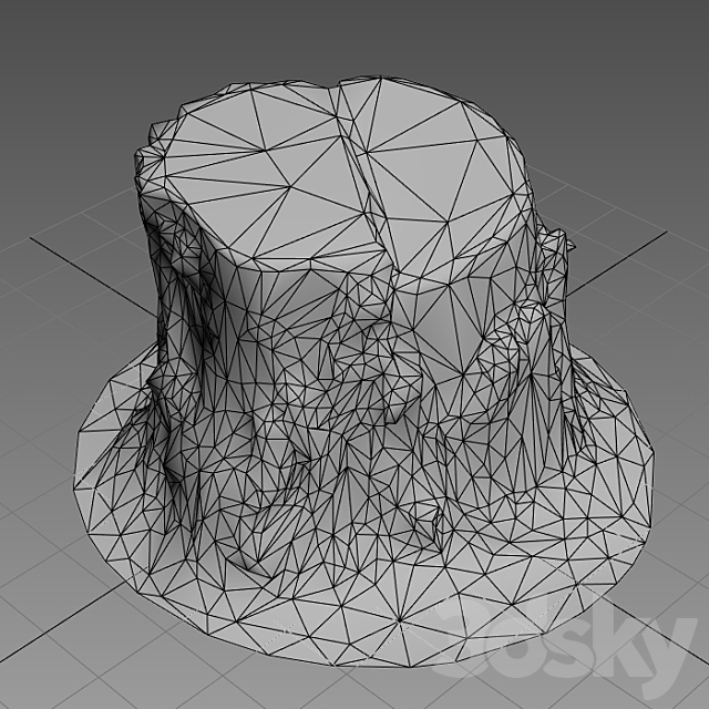 Stump 3ds Max - thumbnail 3