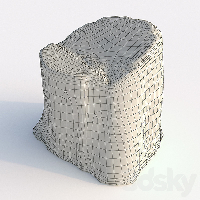 Stump 3DS Max Model - thumbnail 3