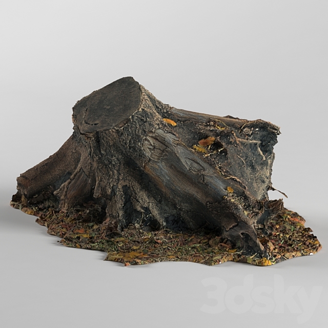 Stump 3DSMax File - thumbnail 1