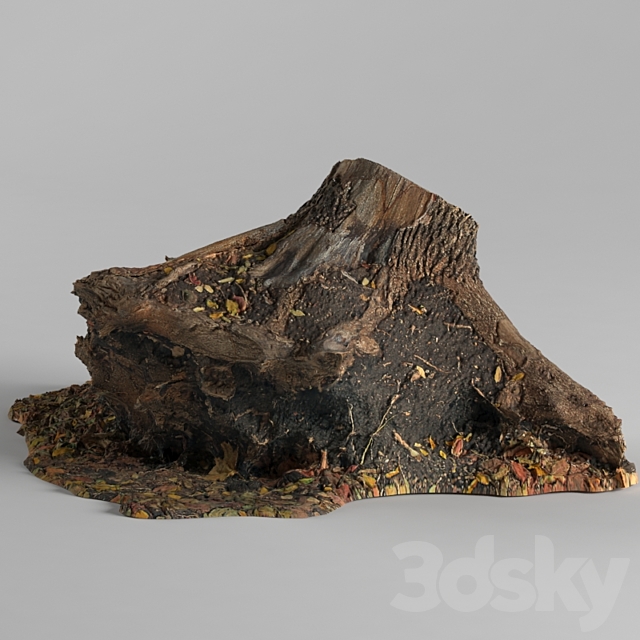 Stump 3DSMax File - thumbnail 2