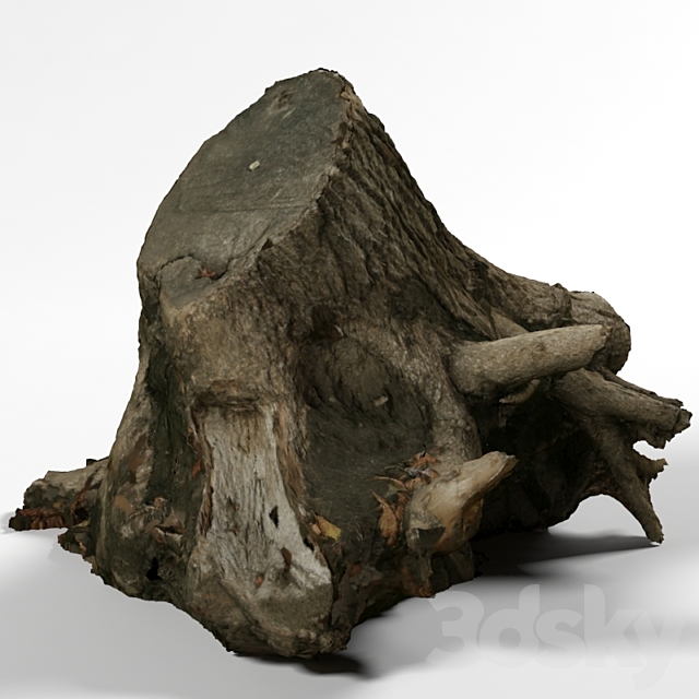 Stump 3DSMax File - thumbnail 1