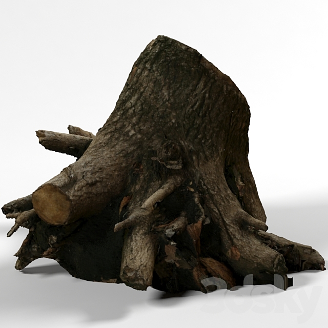 Stump 3DSMax File - thumbnail 2