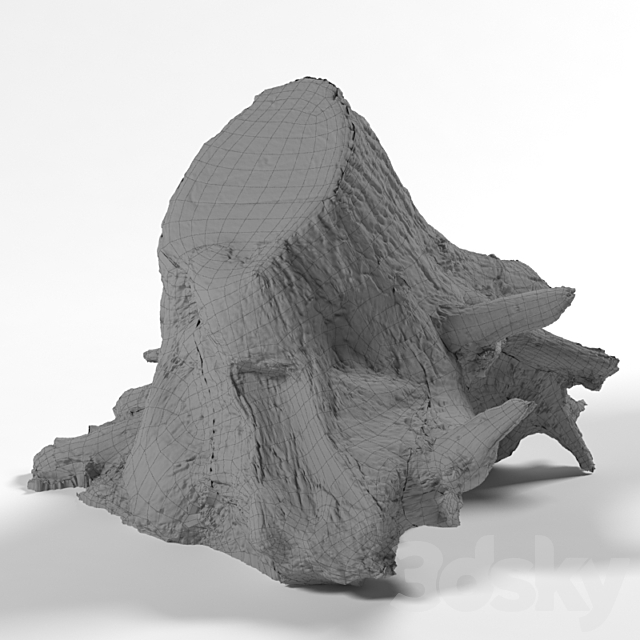 Stump 3DSMax File - thumbnail 3