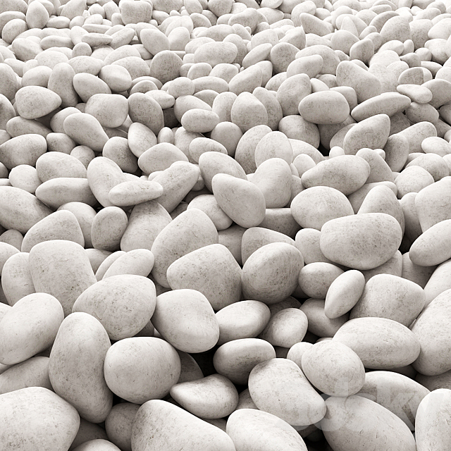 The road from pebbles 3DSMax File - thumbnail 1