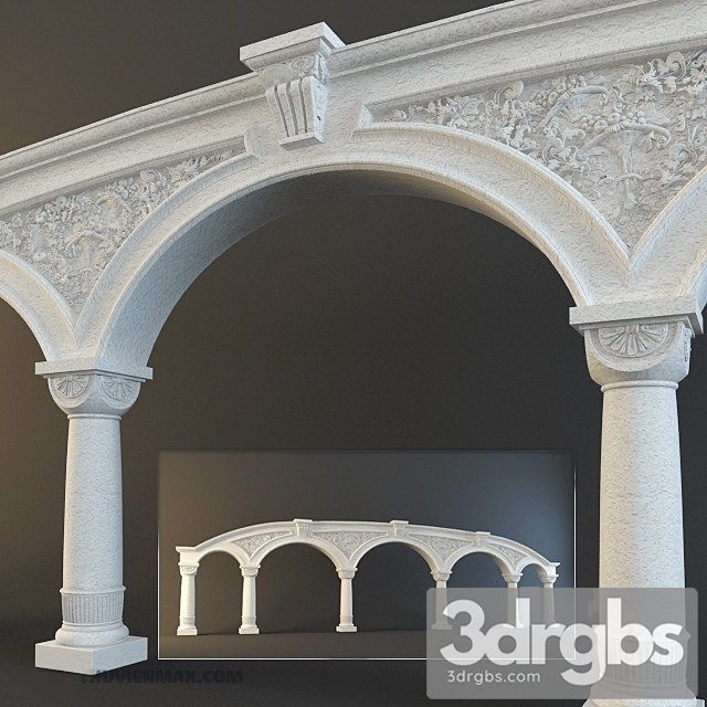 Arcades Classic 3dsmax Download - thumbnail 1