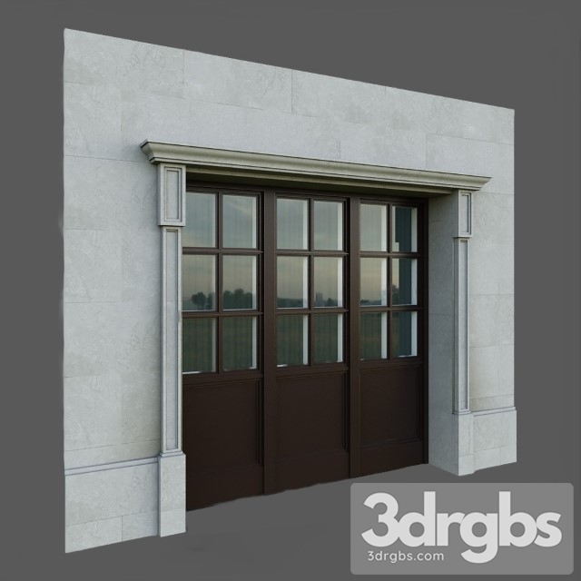 Architectural Element Classic 102 3dsmax Download - thumbnail 1