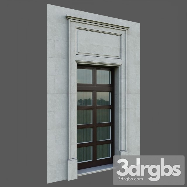 Architectural Element Classic 103 3dsmax Download - thumbnail 1