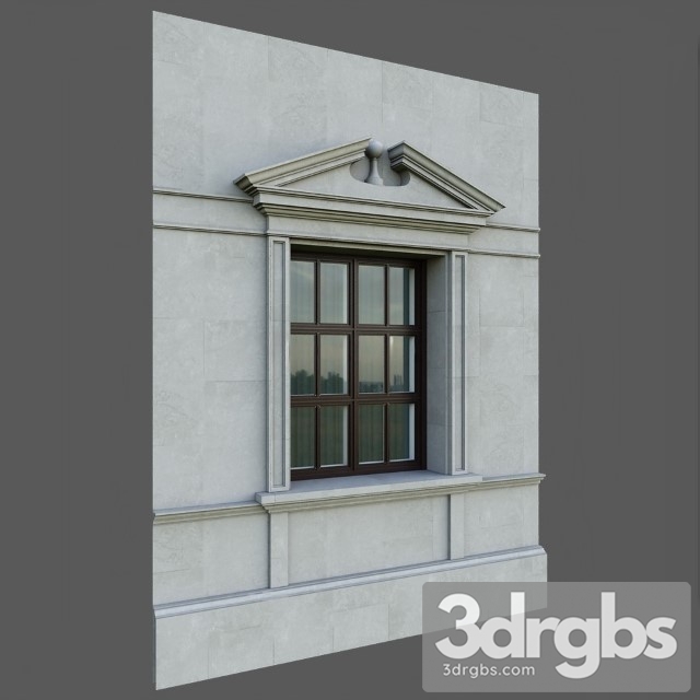 Architectural Element Classic 104 3dsmax Download - thumbnail 1