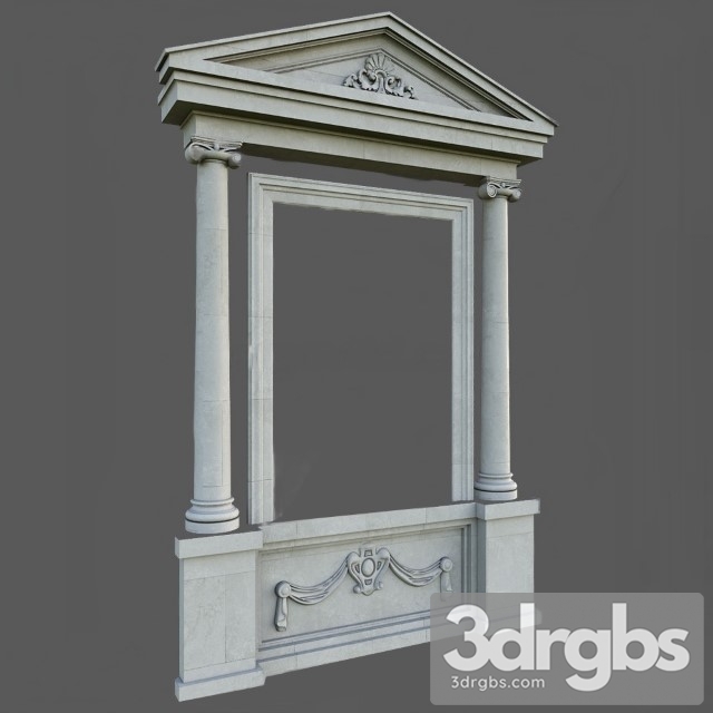 Architectural Element Classic 19 3dsmax Download - thumbnail 1