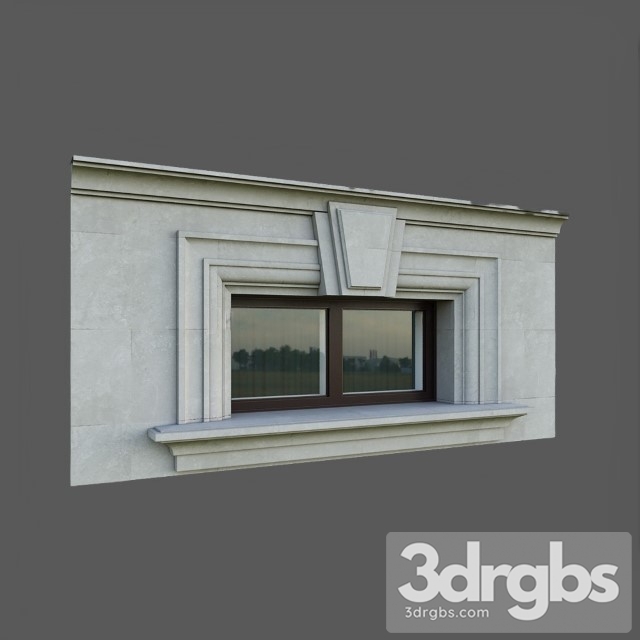 Architectural Element Classic 21 3dsmax Download - thumbnail 1