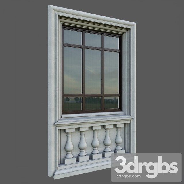 Architectural Element Classic 22 3dsmax Download - thumbnail 1