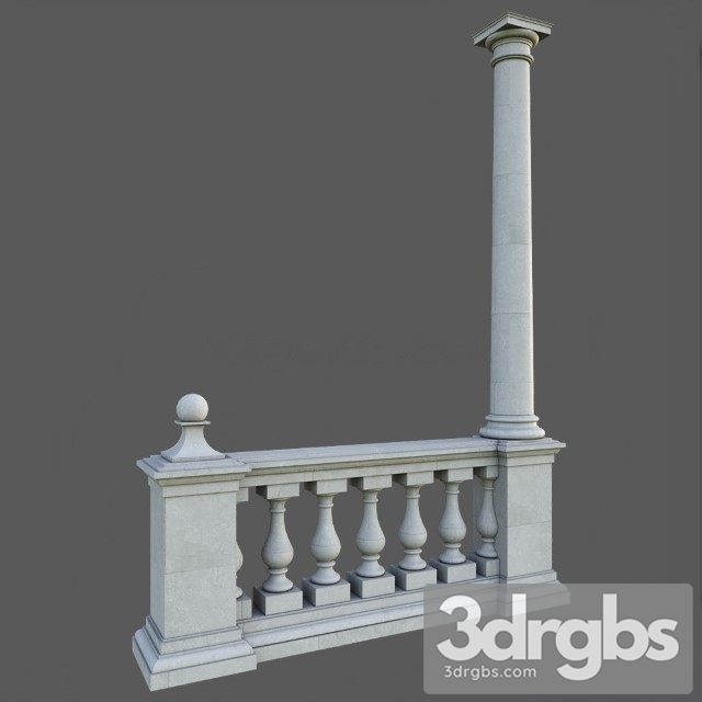 Architectural Element Classic 25 3dsmax Download - thumbnail 1