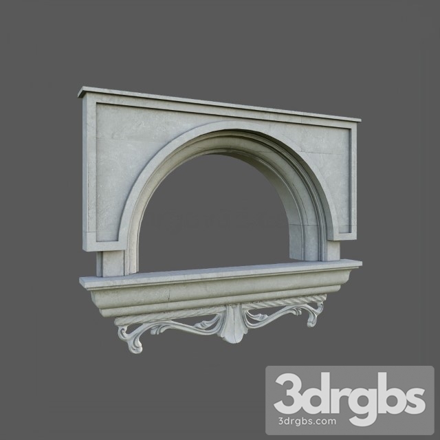 Architectural Element Classic 27 3dsmax Download - thumbnail 1