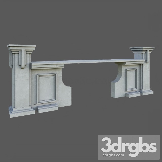 Architectural Element Classic 31 3dsmax Download - thumbnail 1