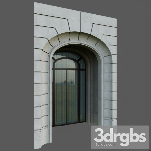 Architectural Element Classic 36 3dsmax Download - thumbnail 1