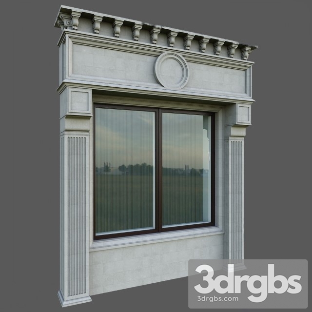 Architectural Element Classic 37 3dsmax Download - thumbnail 1