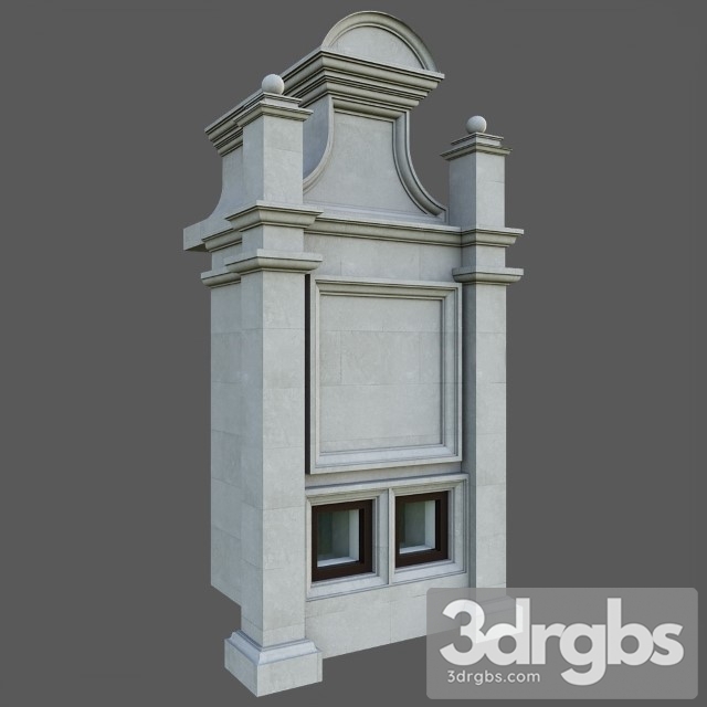 Architectural Element Classic 38 3dsmax Download - thumbnail 1