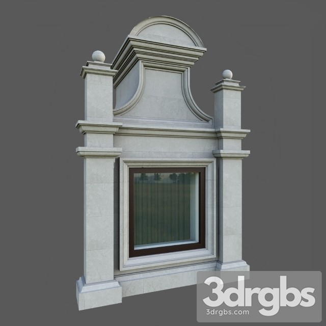 Architectural Element Classic 39 3dsmax Download - thumbnail 1