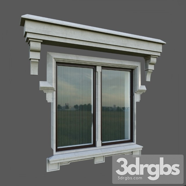 Architectural Element Classic 41 3dsmax Download - thumbnail 1