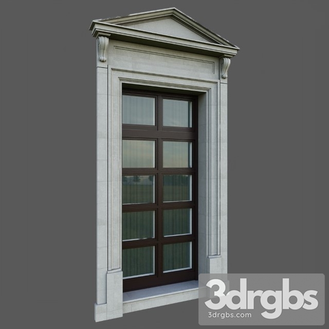 Architectural Element Classic 42 3dsmax Download - thumbnail 1