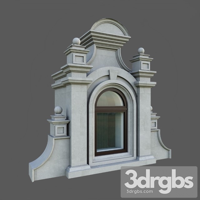 Architectural Element Classic 43 3dsmax Download - thumbnail 1