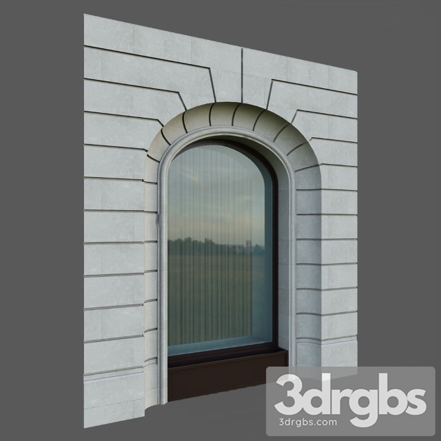 Architectural Element Classic 46 3dsmax Download - thumbnail 1