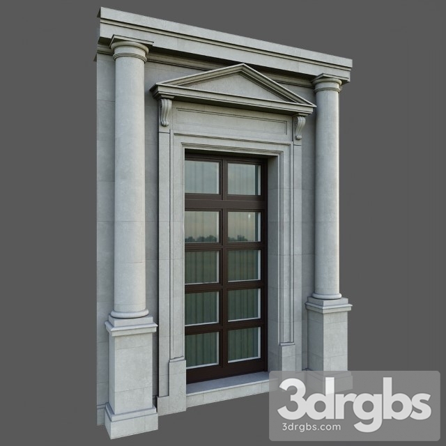 Architectural Element Classic 50 3dsmax Download - thumbnail 1