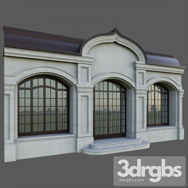 Architectural Element Classic 51 3dsmax Download - thumbnail 1