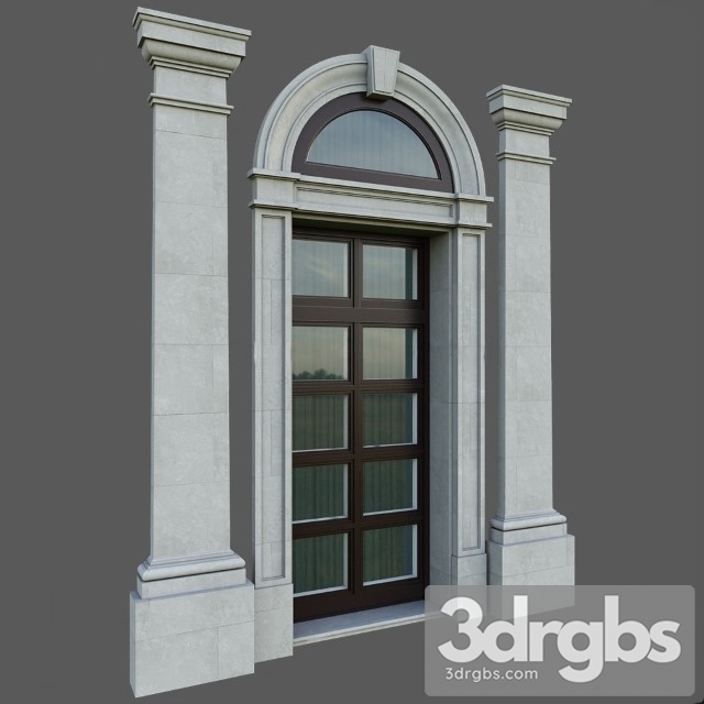 Architectural Element Classic 52 3dsmax Download - thumbnail 1