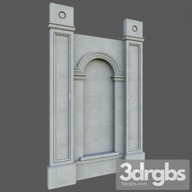 Architectural Element Classic 56 3dsmax Download - thumbnail 1