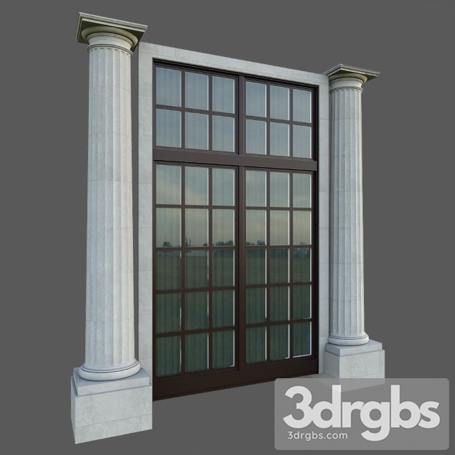 Architectural Element Classic 59 3dsmax Download - thumbnail 1