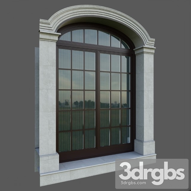 Architectural Element Classic 61 3dsmax Download - thumbnail 1