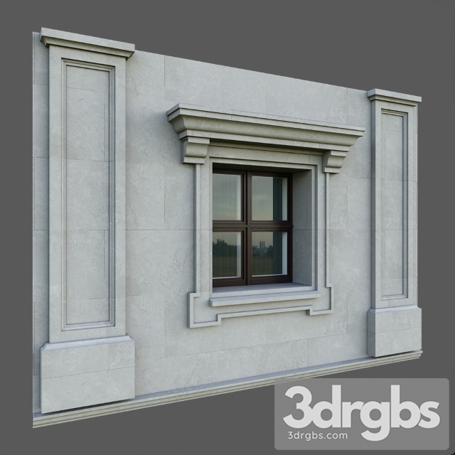 Architectural Element Classic 63 3dsmax Download - thumbnail 1