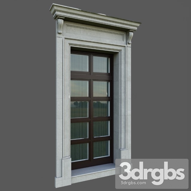 Architectural Element Classic 66 3dsmax Download - thumbnail 1