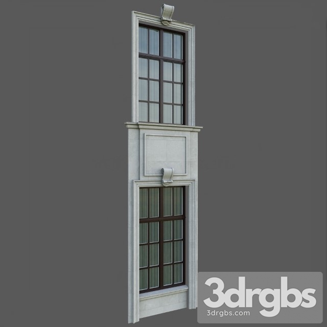 Architectural Element Classic 71 3dsmax Download - thumbnail 1