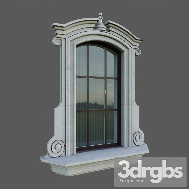 Architectural Element Classic 72 3dsmax Download - thumbnail 1