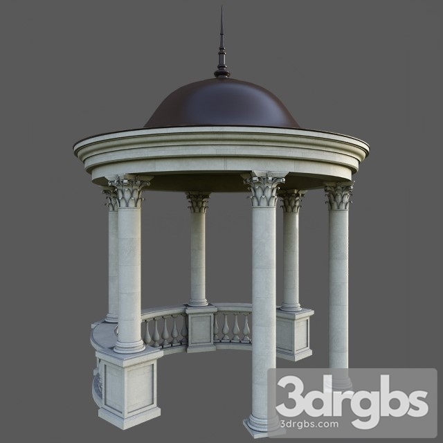 Architectural Element Classic 73 3dsmax Download - thumbnail 1