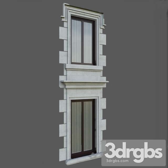 Architectural Element Classic 75 3dsmax Download - thumbnail 1