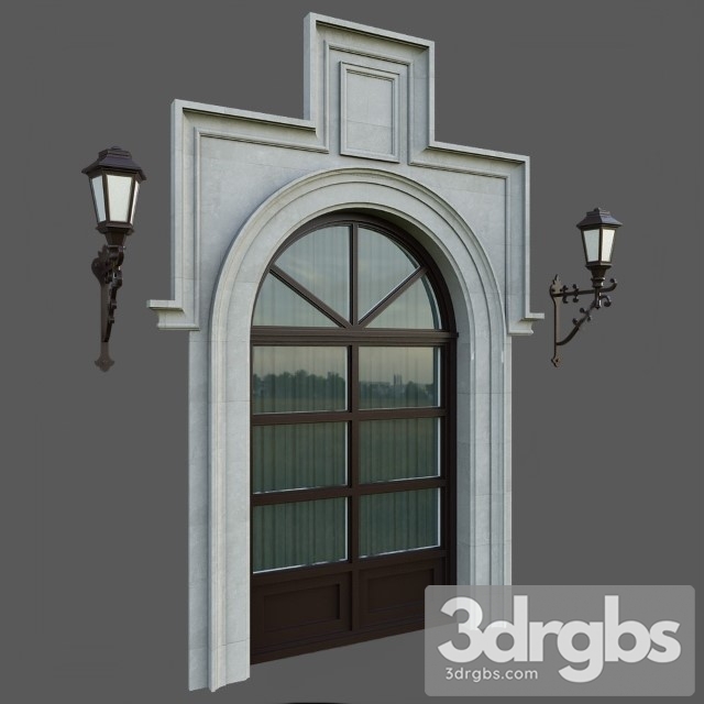 Architectural Element Classic 78 3dsmax Download - thumbnail 1