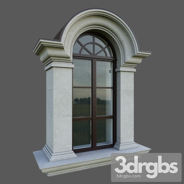 Architectural Element Classic 83 3dsmax Download - thumbnail 1