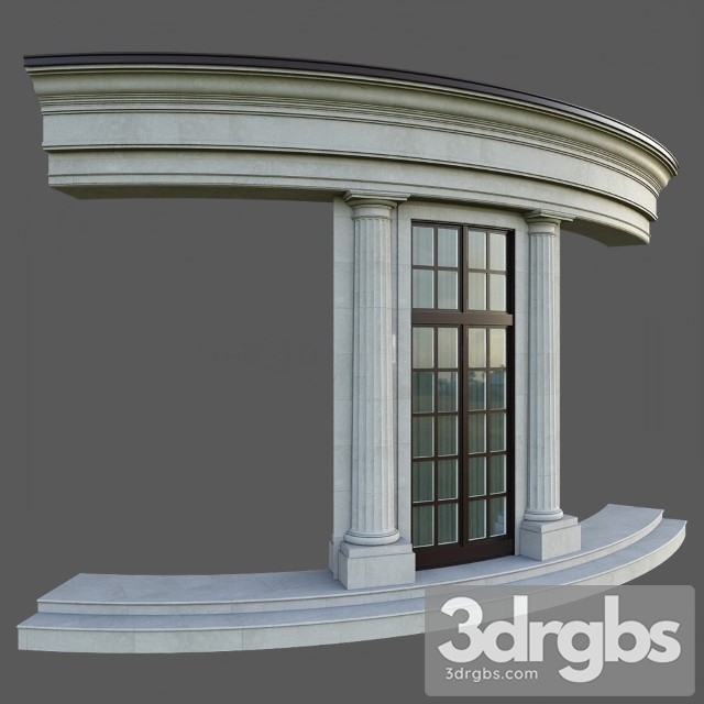 Architectural Element Classic 85 3dsmax Download - thumbnail 1