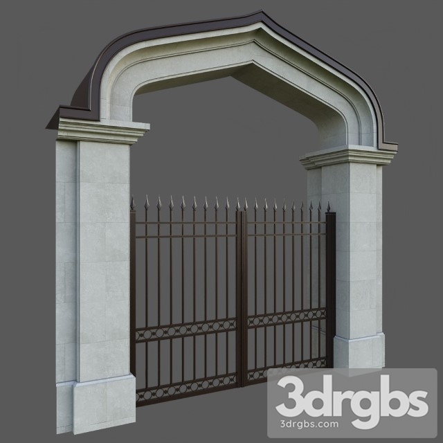 Architectural Element Classic 86 3dsmax Download - thumbnail 1