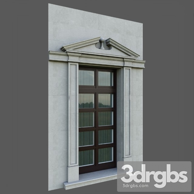 Architectural Element Classic 87 3dsmax Download - thumbnail 1